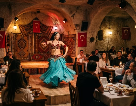 Türk Gecesi Gösterisi: Sınırsız Alkol, Akşam Yemeği ve Özel Transfer