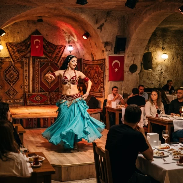Türk Gecesi Gösterisi: Sınırsız Alkol, Akşam Yemeği ve Özel Transfer