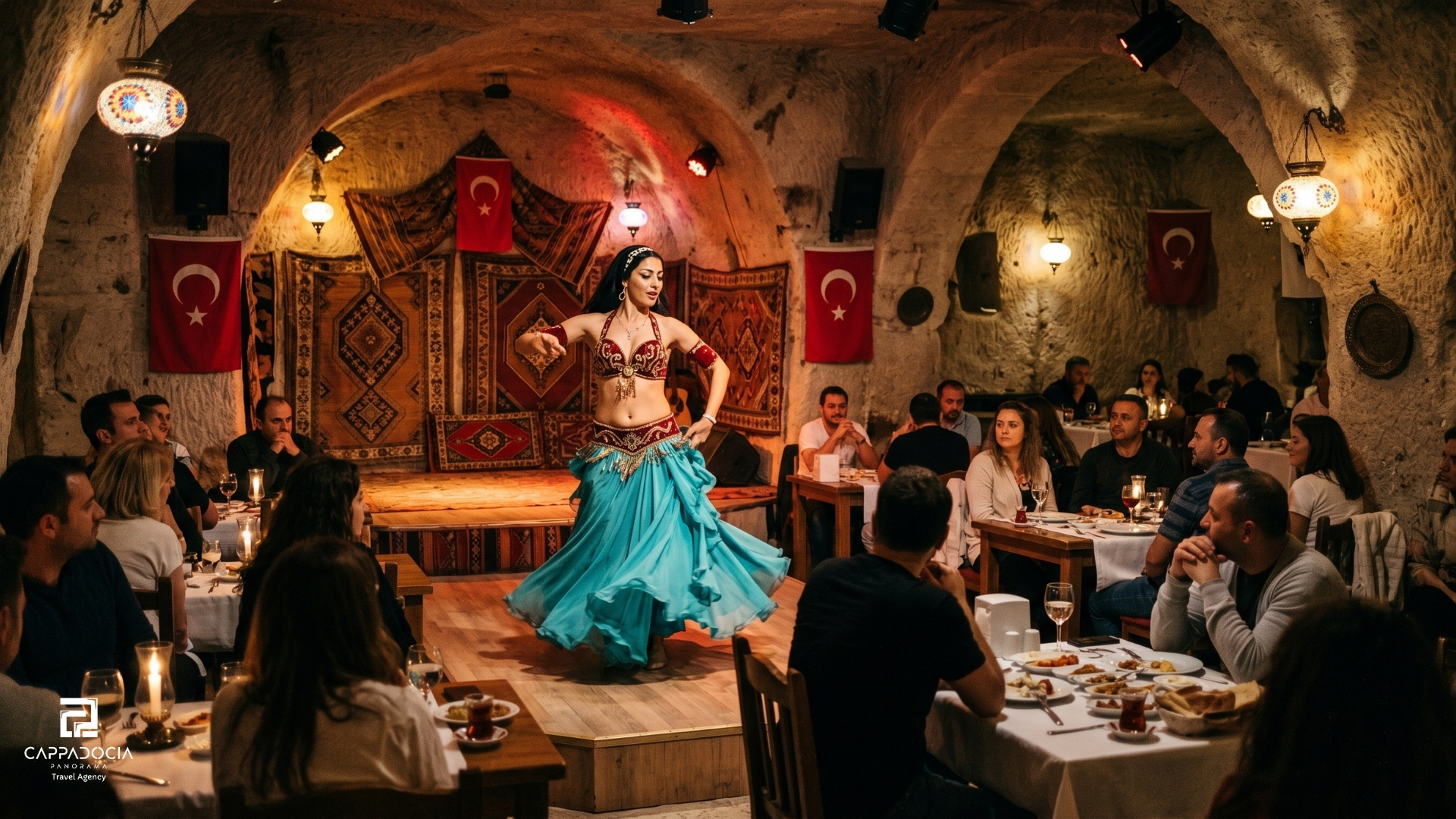 Türk Gecesi Gösterisi: Sınırsız Alkol, Akşam Yemeği ve Özel Transfer